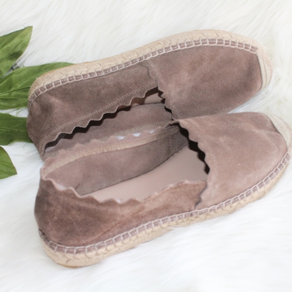 NEW Steve Madden Leather Suede Espadrille Flat Comfort - Picture 4 of 4